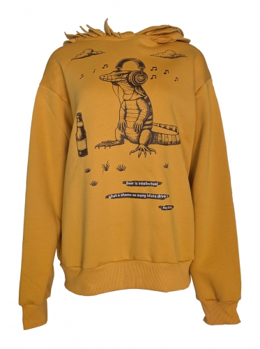 Худі гірчичний "Пан Варан"