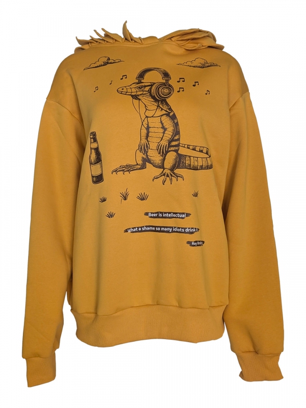 Худі гірчичний "Пан Варан"